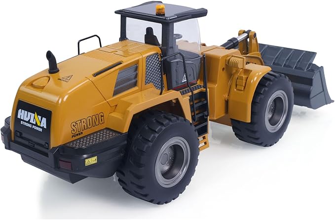 TOUCAN RC HOBBY US in Stock 1/14 HUINA Toys 2.4G 10CH Radio Controlled Loader 1583 Electric Lifting System Lights Sound RC Construction Vehicles Assembled for Adult