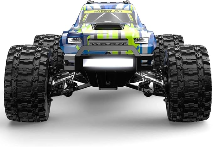 MJX 14208 1:14 Scale 4WD Brushless RC Bigfoot Truck 41 km/h High Speed RTR Off-Road Truck 2.4 GHz Remote 7.4V 2000mAh Battery 88mm All-Terrain Tires Big Wheel Monster