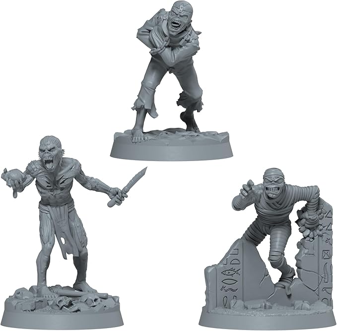 Zombicide Iron Maiden Character Pack #2 - Eddie Miniatures and Game Enhancements! Cooperative Strategy Board Game Ages 14+ 1-6 Players 60 Minute Playtime Made by CMON