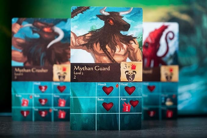 Sleeping Gods by Red Raven Games | Cooperative Campaign Board Game of Exploration Storytelling Atlas Navigation and Narrative Adventure | Solo or 1–4 Players | Ages 13+