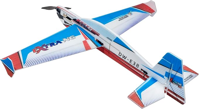 RC Plane Kit EPP Foam Airplane Extra-NG Model Airplane Wingspan 1200mm (47) 3D Aerobatic RC Airplane for Adults Outdoor Fly (KIT+Motor+ESC+Servo+Prop)