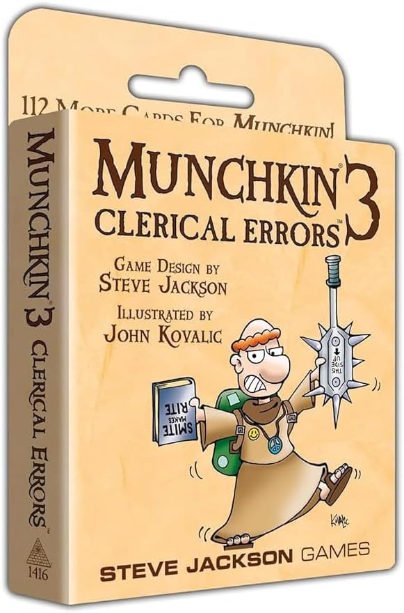 Steve Jackson Games Munchkin 3 - Clerical Errors Multi