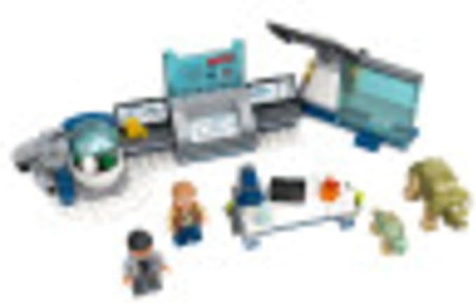 LEGO Jurassic World Dr. Wu's Lab: Baby Dinosaurs Breakout 75939 Fun Dinosaur Toy Building Kit Featuring Owen Grady Plus Baby Triceratops and Ankylosaurus Toy Dinosaur Figures (164 Pieces)