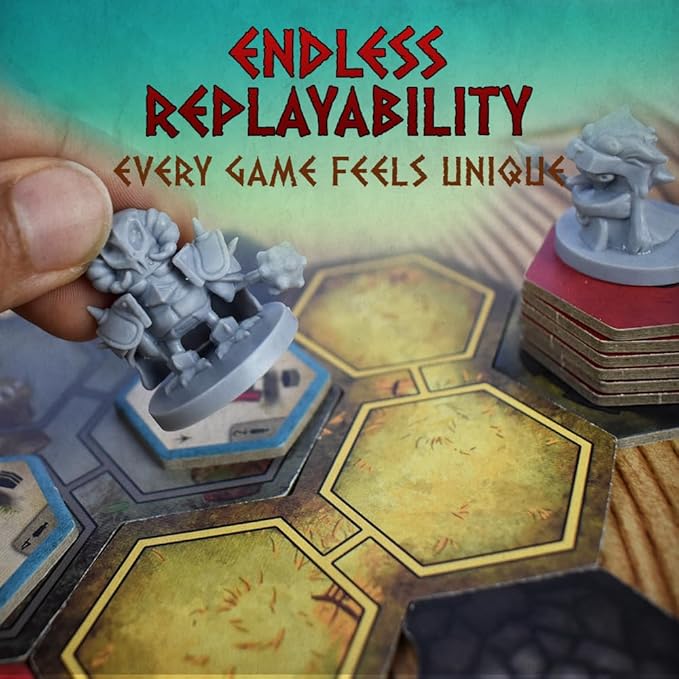 War for Chicken Island (2nd Edition) – Miniatures Skirmish Strategy Board Game for Adults Family and Friends Competitive Tabletop Game with No Player Elimination Ages 14+ 1–4 Players