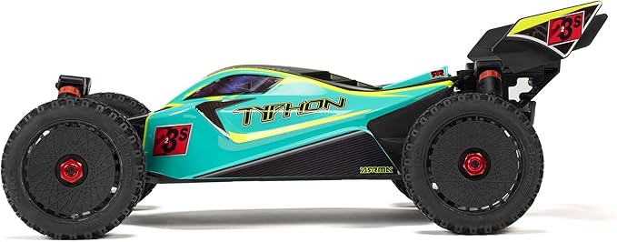 ARRMA RC Car 1/8 Typhon 4X4 223S BLX BRUSHLESS Buggy RTR (Battery and Charger Not Included) with DSC (Green) ARA4306V4T1