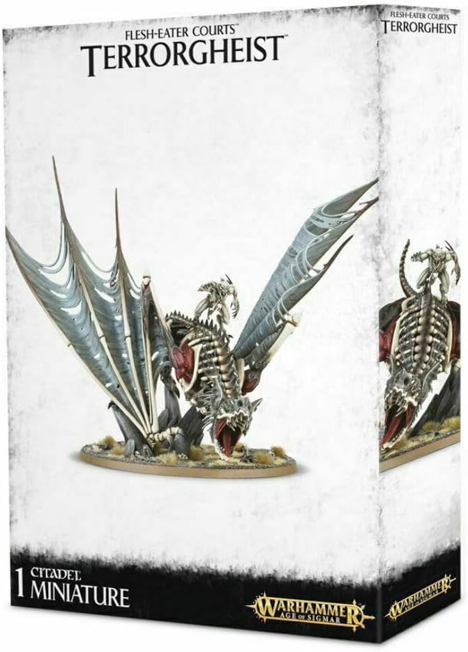 Warhammer Age of Sigmar: Abhorrant Ghoul King on Terrorgheist