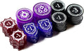 STRATA STRIKE | Lorcana TCG compatible | Transparent Acrylic Tokens - Bundle Set – Single-Sided - Designed and Handcrafted in the U.S.A