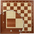 Professional Tournament Wooden Chess Boards No. 6 - Inlay (2.25 Notation)