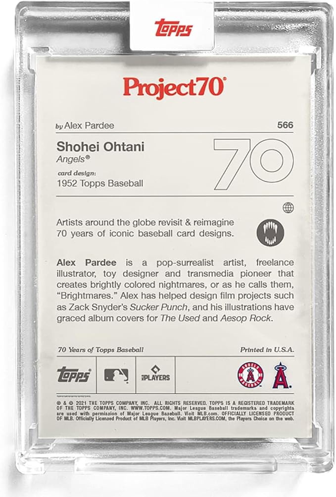 Topps Project70 Card 566 | 1952 Shohei Ohtani by Alex Pardee