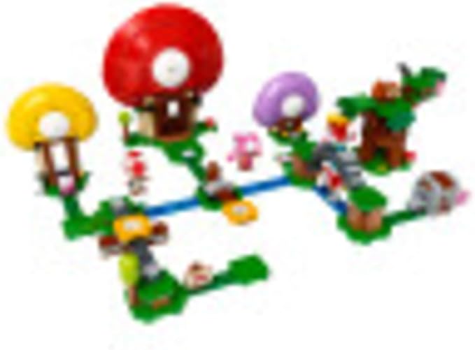 LEGO Super Mario Toad's Treasure Hunt Expansion Set 71368 Building Kit Toy for Kids to Boost Their Super Mario Adventures with Mario Starter Course (71360) Playset (464 Pieces)