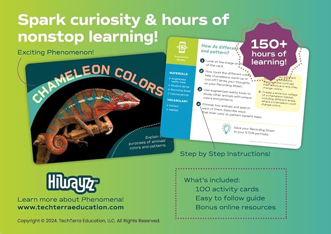 STEM Activity Cards Ages 8+ | 100 Cards for Classroom Activities | Over 150 Hours of Hands-On Science Exploration | Teacher Must-Haves