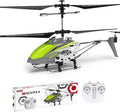 Cheerwing Remote Control HelicopterSYMA S107H Mini RC Helicopter with GyroAltitude Hold One Key Take Off/Landing for Adults Kids(Green)
