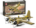 DAHONPA JU88 Bomber Plane Junker Aircraft Building Set [430pcs+] Classic German Fighter Models Perfect for Holiday Gifts and Military Displays