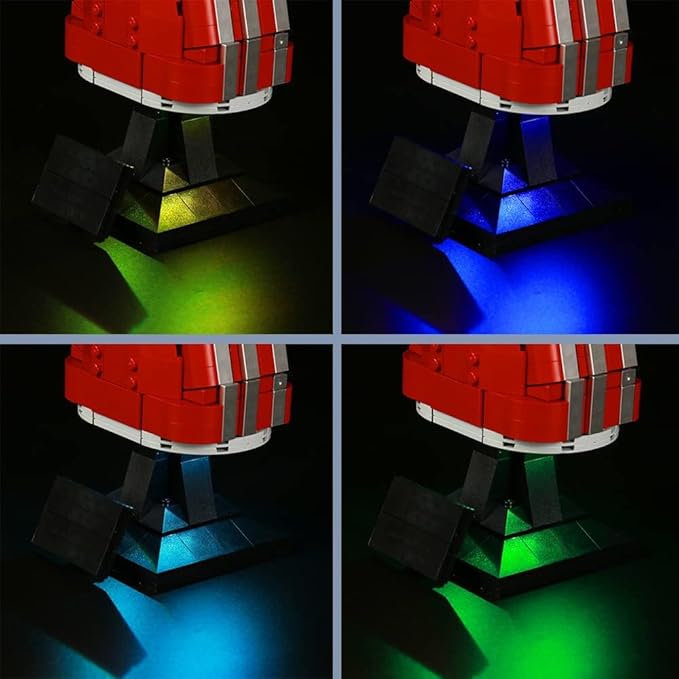 BrickBling Electric Light Multi-Color Changeable Base Shining Stones Perfect for Display Compatible with LEGO 76223