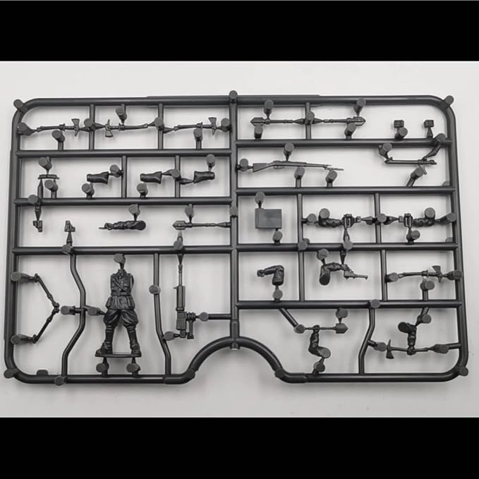Wargames Atlantic World Ablaze - The Second World War 1939-1945: Italian Infantry (32 Multi Part Hard Plastic 28mm Figures)…