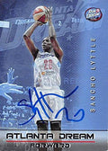 Sports Memorabilia Autograph Warehouse 245465 Sancho Lyttle Autographed Basketball Card - Atlanta Dream WNBA 2015 Georgia Power - No. 20