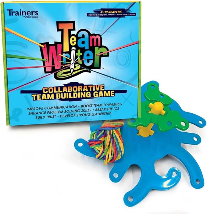 Trainers Warehouse TeamWRITER® Team Building Game | A Fun Collaborative &amp Challenging Activity - Perfect for Any Office or School Group