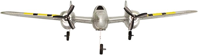 RC Plane Remote Control Airplane RTF 2.4GHz 2CH Radio Control P38 Lighting Aircraft for Beginner