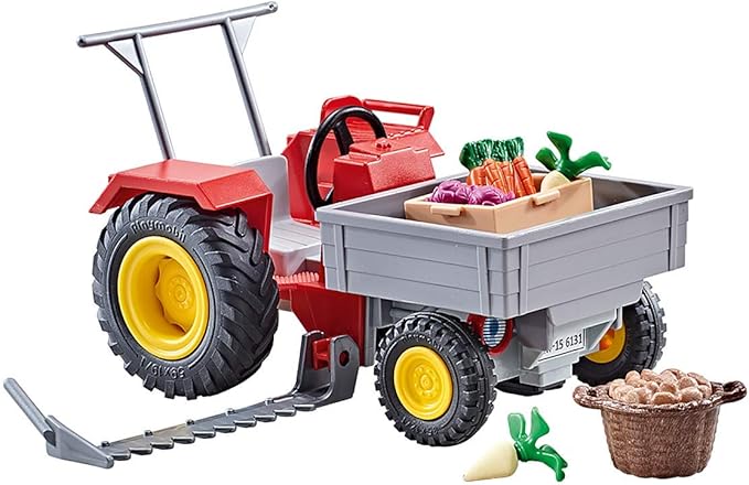 PLAYMOBIL Add-On Tractor with Cutter Bar Building Set 9831