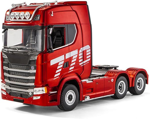 1/18 Scale 770S Heavy Duty RC Semi Truck RC Tractor Truck with Rear Wheel Drive Collectible Model with High Speed Performance