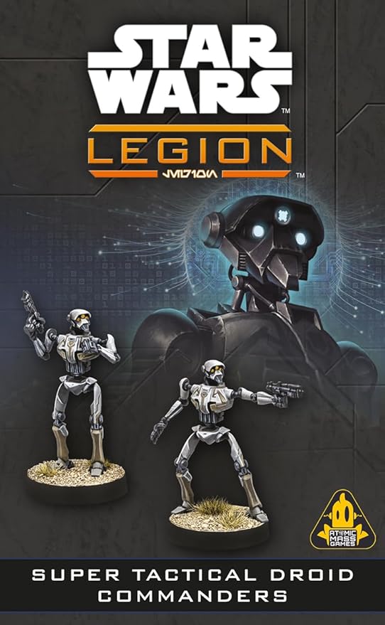 Asmodee Star Wars: Legion Super Tactical Droid Commanders - Separatist Alliance Leader Expansion Tabletop Miniatures Game Strategy Game for Kids and Adults Ages 14+ 2 Players 90 Min Playtime