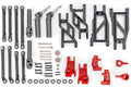 Traxxas DRIVELINE &amp SUSP KIT 2WD RED