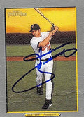 Sports Memorabilia Autograph Warehouse 245222 Jason Bartlett Autographed Baseball Card - Minnesota Twins 2005 Topps Turkey Red - No. 247 Creased