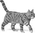 JEKCA Cat 03S-M03 | Tabby Cat Plastic Building Blocks | Age 14+