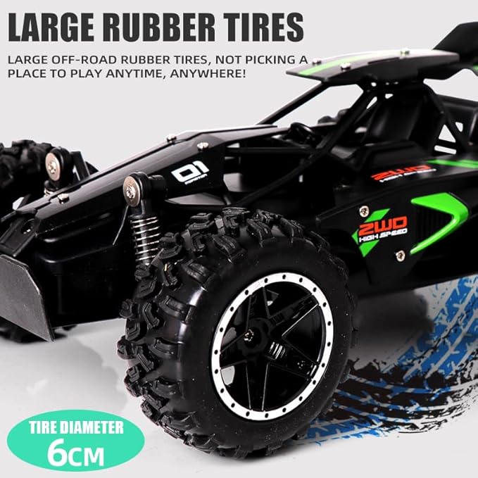 Remote Control Car 1:18 Scale RC Off-Road Car High-Speed Remote Control Vehicle Indoor &amp Outdoor Use 25 km/h Speed 40m Range Perfect for Kids &amp Adults