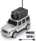 WLtoys Mini RC Car 1:64 Scale FPV RC Drift Car with 720P HD Camera WiFi App Control with Gyro First Person Perspective Mini Racing Toys for Teens and Adults(Sliver)
