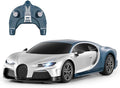 MIEBELY Remote Control Car - 1/24 Scale Fast Rc Race Car Bugatti Chiron 3.7V 500 mAh Toys with Headlight Racing Hobby Model Birthday Ideal Gifts for Adults Kids Boys Age 6 7 8 9 10 Year Old