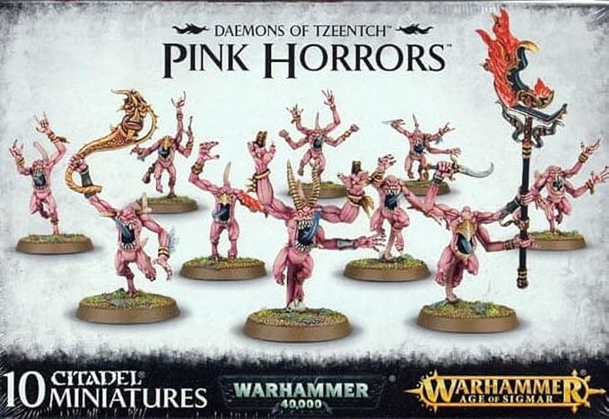 Games Workshop Warhammer 40K/Age of Sigmar: Daemons of Tzeentch - Pink Horrors
