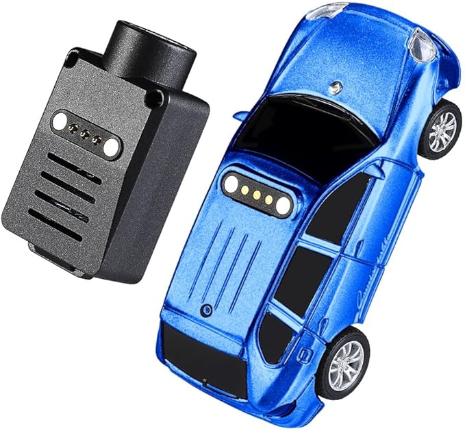 Aetheria WL Mini RC Car with HD FPV Camera 1/64 Remote Control Car FPV RC Drift Cars with LED Ambient Lights &amp Interactive Controls &amp 3-Speed Modes Gift for Adult