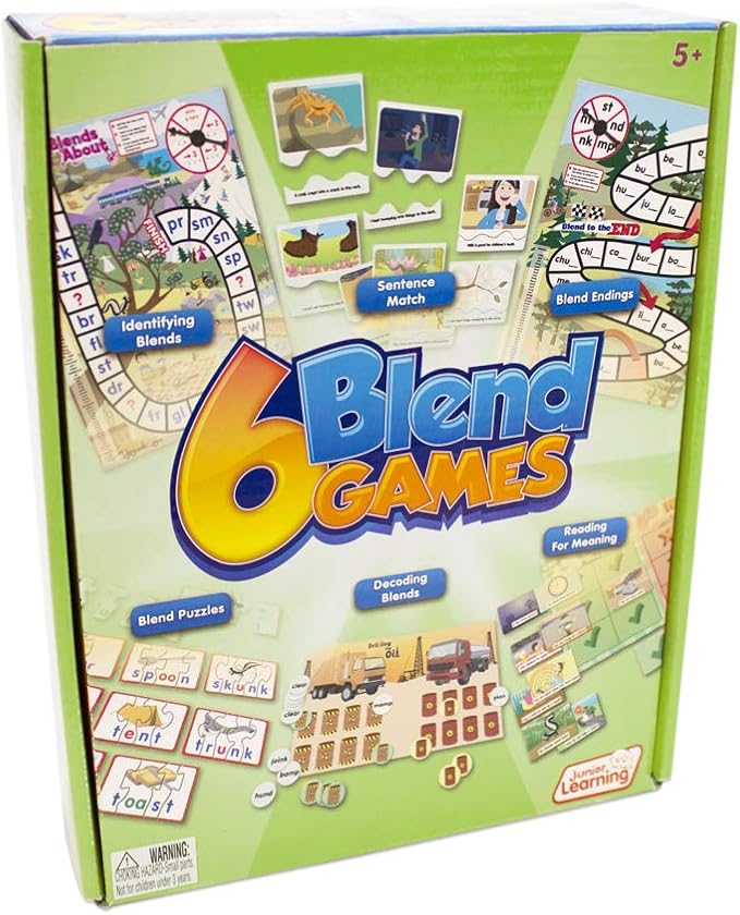Junior Learning JL410 6 Blend GamesMulti Medium