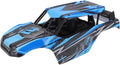 Alomejor 1/18 RC Car Body PVC Material Blue for Haiboxing 18859 18858 Stylish &amp Cool Design Easy Installation