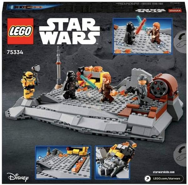 LEGO Star Wars Obi-Wan Kenobi(TM) vs. Darth Vader (TM) 75334