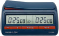 Chess Clock Advanced Digital Chess &amp Game Timer ABS Digital Display Professional International Chess Clock - Blue