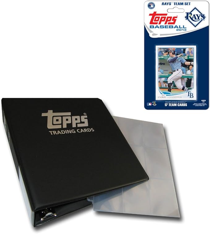 MLB Tampa Bay Rays Collector Trading Card Set