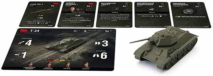 Gale Force Nine World of Tanks Miniatures Game: U.S.S.R Tank Platoon