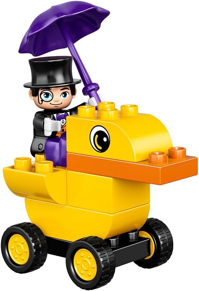 LEGO DUPLO DC Comics Super Heroes Batman Batwing Adventure 10823 Preschool Pre-Kindergarten Large Building Block Toys for Toddlers