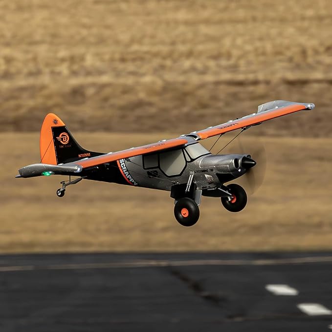 E-flite RC Airplane Micro Scrappy 800mm BNF Basic (Transmitter Battery and Charger Not Included) EFL02150D
