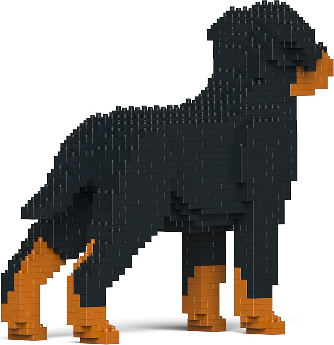 JEKCA Rottweiler 02S | Dog Plastic Building Blocks | Age 14+