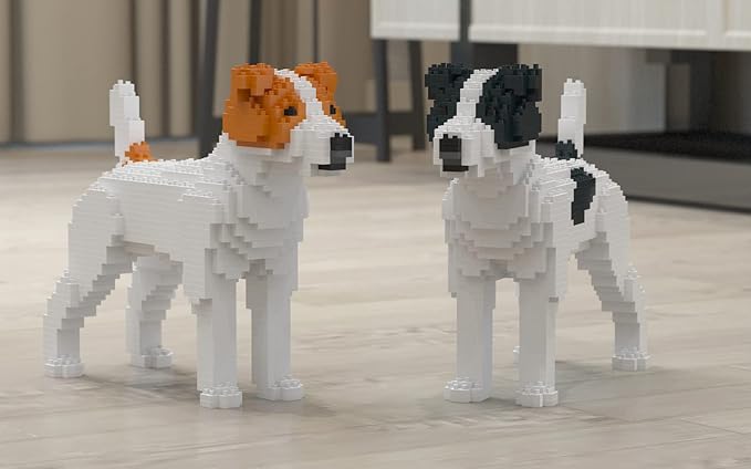 JEKCA Jack Russell Terrier 01S-M01 | Dog Plastic Building Blocks | Age 14+