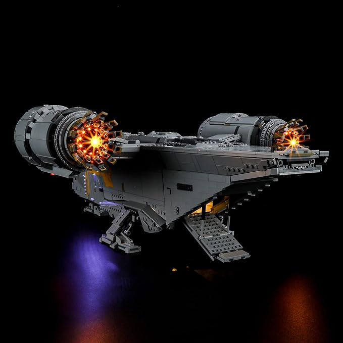 BRIKSMAX Led Lighting Kit for LEGO-75331 The Razor Crest - Compatible with Lego Star Wars Building Blocks Model- Not Include Lego Set