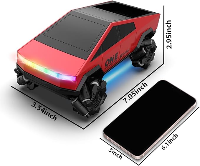 Gesture Sensing RC Stunt Car Toys for 6-12 Years Old Boys Girls 1/28 Scale 4WD RC Drift Car 2.4Ghz RC Cars Seven Light Modes Hand Controlled 360°Rotating Cool Birthday Gifts for Kids