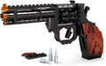 1:1 Revolver Building Blocks Sets - 300 PCS Model Collection Toy Building Bricks Set Shootable - Simulation Militarily Toy Lovers for Kids and Adults Gift