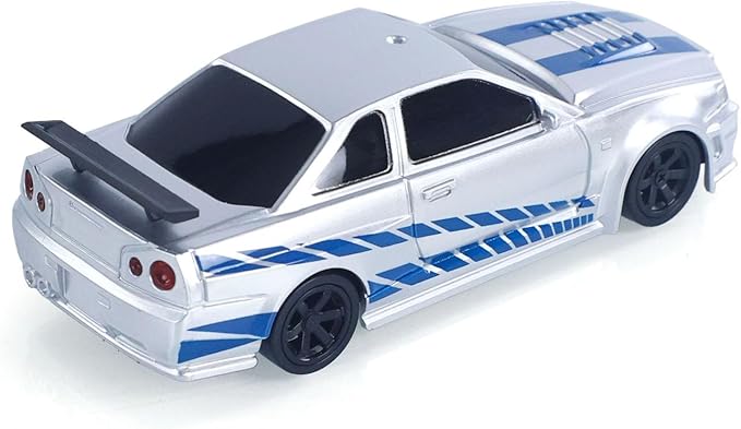 TOUCAN RC HOBBY 1/43 RC Racing Car R34 Radio Controlled High Speed Drift Vehicle 4WD RTR Mini Car 2.4G Radio Battery Gifts for Ages 14+