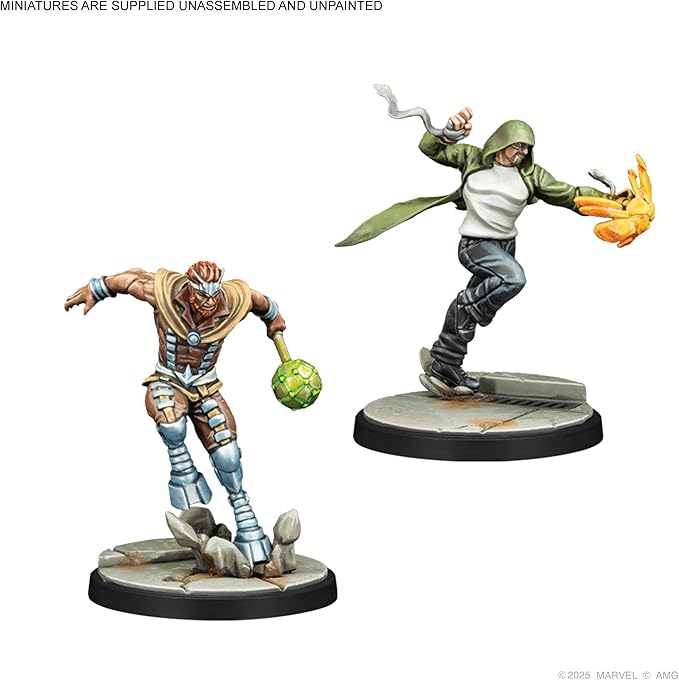 Marvel: Crisis Protocol Inhuman Royal Court Character Pack -Adds Maximus Karnak Gorgon and King Black Bolt Tabletop Superhero Game Ages 14+ 2 Players 90 Min Playtime Made by Atomic Mass Games