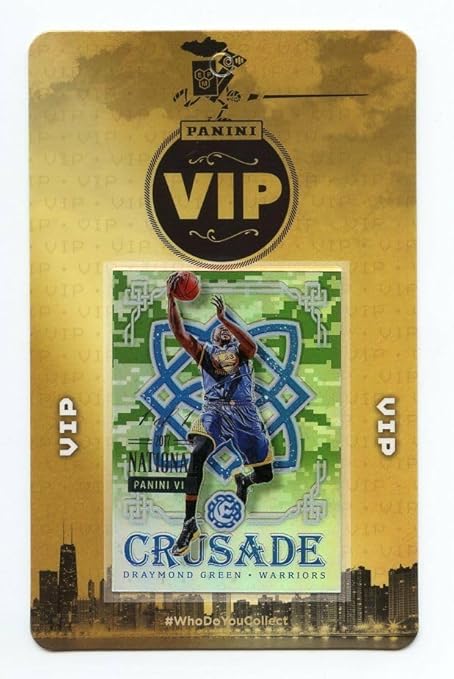 2017 Panini National VIP 1 of 1 Crusade Draymond Green Warriors