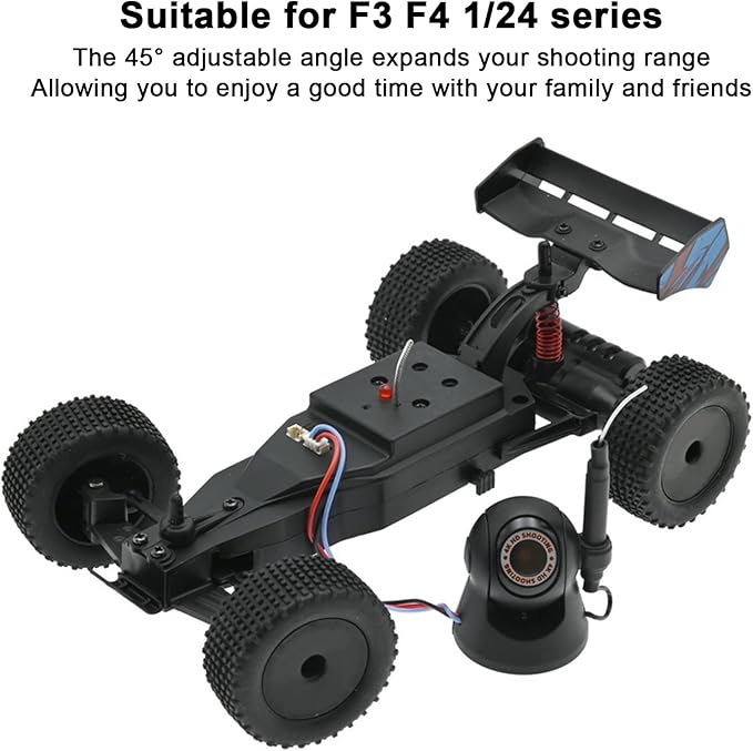 SUNGOOYUE 720P HD Adjustable Angle WiFi Camera for RC Car Picnics Hiking Traveling RC Remote Control Car Camera for F3 F4 1:24 RC Car